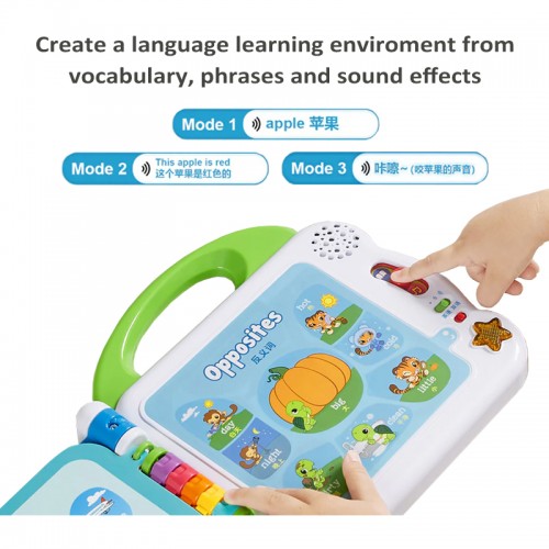 LEAPFROG Learning Friends 100 Words Book - Bilingual English and Chinese 中英文双语学习点读书 LEAPFROG Learning Friends 100 Words Book - Bilingual English and Chinese 中英文双语学习点读书